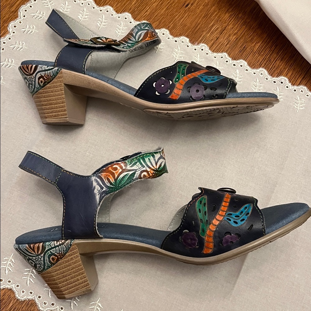 L ‘ Artiste Women’s Sling back Sandals - Picture 10 of 10